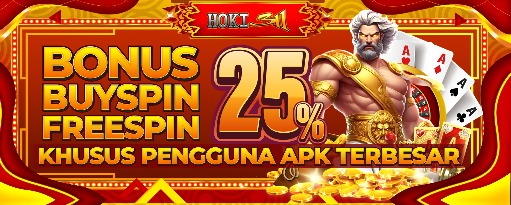 BONUS BUYSPIN & FREESPIN 25% KHUSUS PENGGUNA APK S